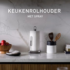 Keukenrolhouder met spray