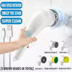 Zinziba 5 in 1 Multifunctionele Electrische Schoonmaakborstel™