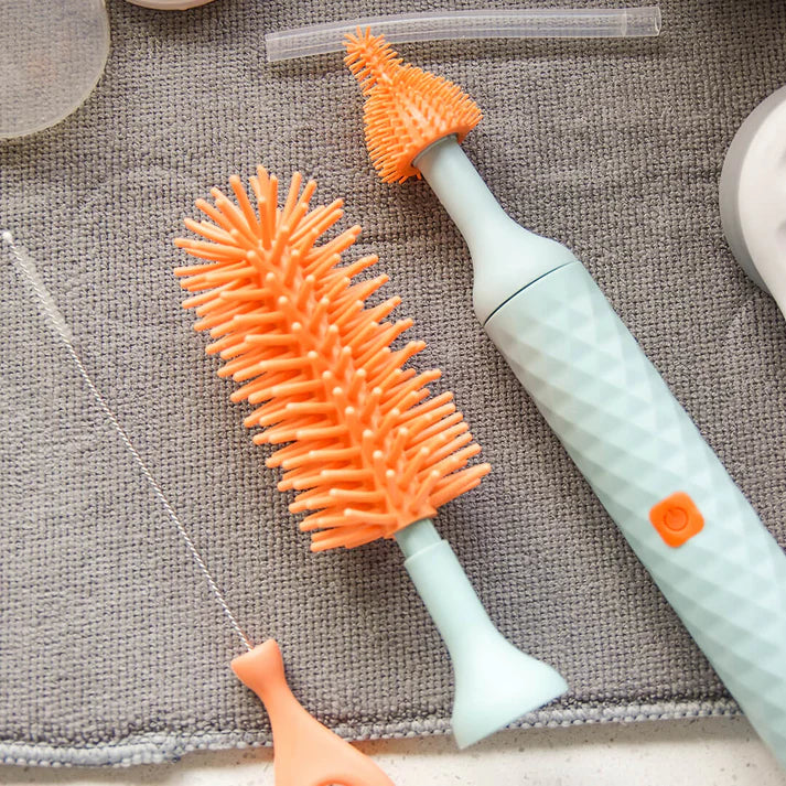 Zinziba BottleCleanPro™ - Elektrische Flessenreiniger Set