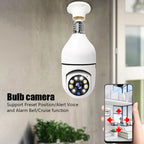 Zinziba™slimme beveiligingslamp met 360° camera met night vision veiligheid