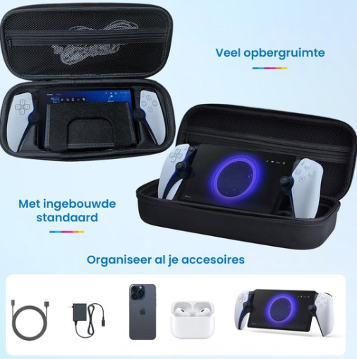 Zinziba Playstation portal opberghoes/reishoes™